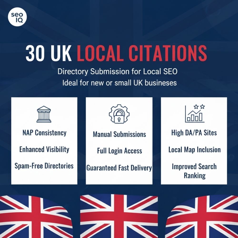 30 Local Citations for UK
