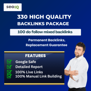 330 High Quality Backlinks Package