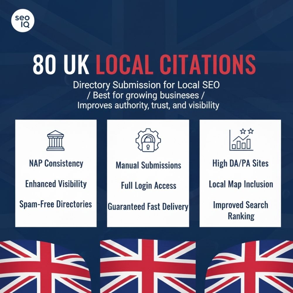 80 Local Citations for UK
