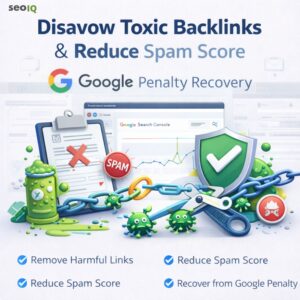 Alt text for SEO and spam reduction, backlink cleanup, Google penalty recovery, SEO spam removal, backlink detox.