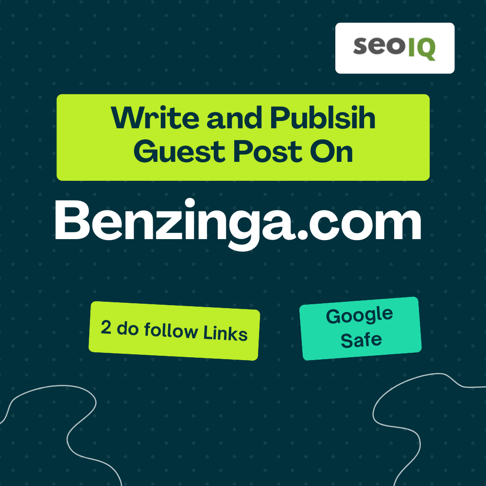 Write and Publish Guest Post on Benzinga.com