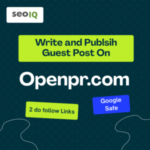 Write and Publish Press Release on Openpr.com