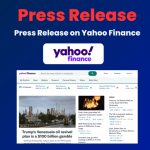 press release on yahoo finance